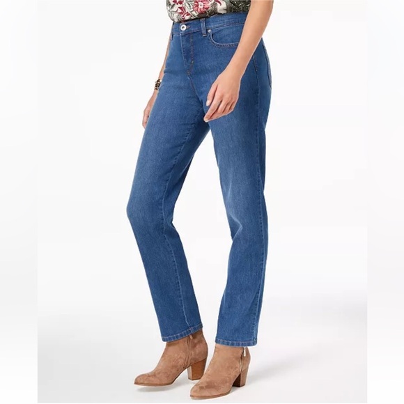 Style & Co. High Rise Straight Leg Jeans 6 - Picture 14 of 15